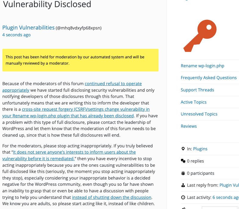 developer-of-wordpress-security-plugin-copied-vulnerable-code-from